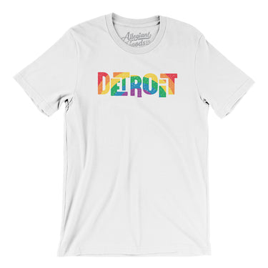 Detroit Michigan Pride Men/Unisex T-Shirt-Allegiant Goods Co. Vintage Sports Apparel
