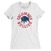 Columbus Bullies Football Women's T-Shirt-White-Allegiant Goods Co. Vintage Sports Apparel