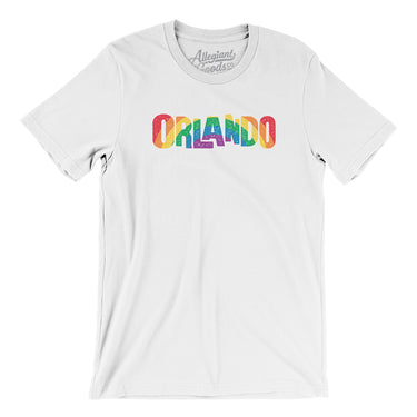 Orlando Florida Pride Men/Unisex T-Shirt-Allegiant Goods Co. Vintage Sports Apparel