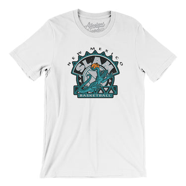 New Mexico Slam Basketball Men/Unisex T-Shirt-Allegiant Goods Co. Vintage Sports Apparel