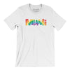 Miami Florida Pride Men/Unisex T-Shirt-White-Allegiant Goods Co. Vintage Sports Apparel