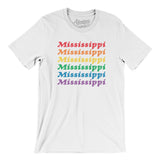 Mississippi Pride Men/Unisex T-Shirt-Allegiant Goods Co. Vintage Sports Apparel