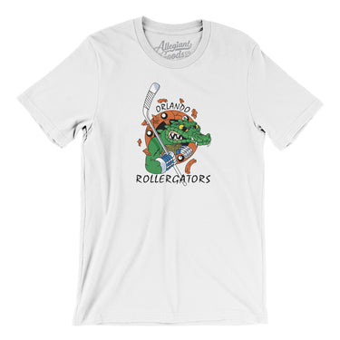 Orlando Rollergators Roller Hockey Men/Unisex T-Shirt-Allegiant Goods Co. Vintage Sports Apparel