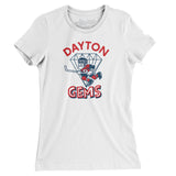 Dayton Gems Hockey Women's T-Shirt-Allegiant Goods Co. Vintage Sports Apparel