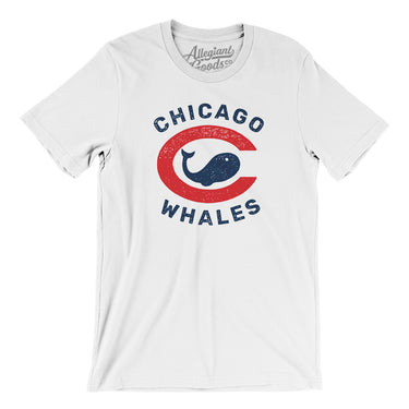 Chicago Whales Baseball Men/Unisex T-Shirt-Allegiant Goods Co. Vintage Sports Apparel