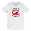 Chicago Whales Baseball Men/Unisex T-Shirt-White-Allegiant Goods Co. Vintage Sports Apparel