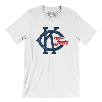 Kansas City Packers Baseball Men/Unisex T-Shirt-White-Allegiant Goods Co. Vintage Sports Apparel