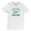 Indiana Twisters Soccer Men/Unisex T-Shirt-White-Allegiant Goods Co. Vintage Sports Apparel