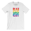 Kansas City Pride Men/Unisex T-Shirt-White-Allegiant Goods Co. Vintage Sports Apparel