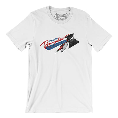 Orlando Renegades Football Men/Unisex T-Shirt-White-Allegiant Goods Co. Vintage Sports Apparel