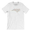 North Carolina Pride State Men/Unisex T-Shirt-White-Allegiant Goods Co. Vintage Sports Apparel