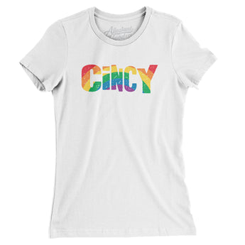 Cincinnati Ohio Pride Women's T-Shirt-Allegiant Goods Co. Vintage Sports Apparel