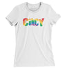 Cincinnati Ohio Pride Women's T-Shirt-White-Allegiant Goods Co. Vintage Sports Apparel