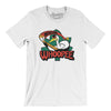 Macon Whoopee Hockey Men/Unisex T-Shirt-White-Allegiant Goods Co. Vintage Sports Apparel