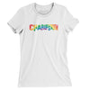 Charleston South Carolina Pride Women's T-Shirt-White-Allegiant Goods Co. Vintage Sports Apparel