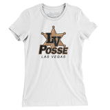 Las Vegas Posse Football Women's T-Shirt-Allegiant Goods Co. Vintage Sports Apparel