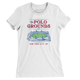 Polo Grounds Stadium Women's T-Shirt-Allegiant Goods Co. Vintage Sports Apparel