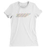 Tennessee Pride State Women's T-Shirt-White-Allegiant Goods Co. Vintage Sports Apparel