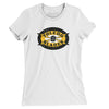 Toledo Blades Hockey Women's T-Shirt-White-Allegiant Goods Co. Vintage Sports Apparel