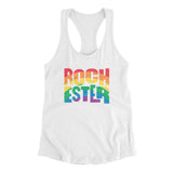 Rochester New York Pride Women's Racerback Tank-Allegiant Goods Co. Vintage Sports Apparel