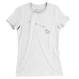 Hawaii Pride State Women's T-Shirt-Allegiant Goods Co. Vintage Sports Apparel