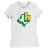 Houston Texans Football Women's T-Shirt-White-Allegiant Goods Co. Vintage Sports Apparel
