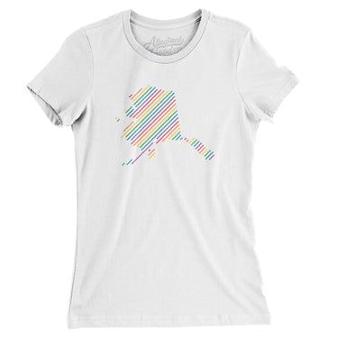 Alaska Pride State Women's T-Shirt-Allegiant Goods Co. Vintage Sports Apparel
