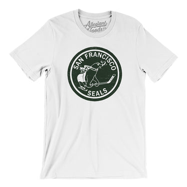 San Francisco Seals Hockey Men/Unisex T-Shirt-Allegiant Goods Co. Vintage Sports Apparel
