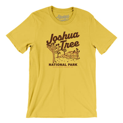 Joshua Tree National Park Men/Unisex T-Shirt-Maize Yellow-Allegiant Goods Co. Vintage Sports Apparel