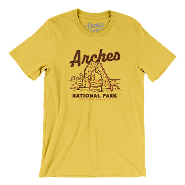 Arches National Park Men/Unisex T-Shirt-Allegiant Goods Co. Vintage Sports Apparel