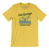Hot Springs National Park Men/Unisex T-Shirt-Maize Yellow-Allegiant Goods Co. Vintage Sports Apparel