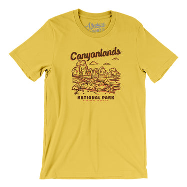 Canyonlands National Park Men/Unisex T-Shirt-Allegiant Goods Co. Vintage Sports Apparel