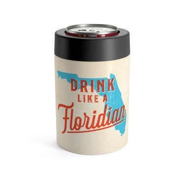Drink Like A Floridian Can Cooler-Allegiant Goods Co. Vintage Sports Apparel