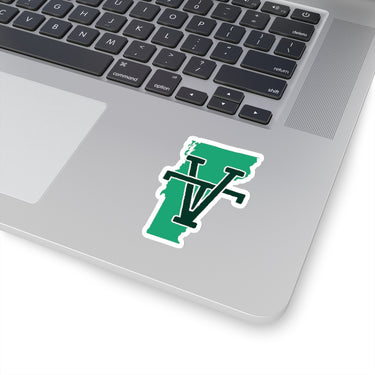 Vermont Home State Sticker (Green & Black)-Allegiant Goods Co. Vintage Sports Apparel