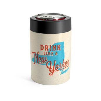 Drink Like A New Yorker Can Cooler-Allegiant Goods Co. Vintage Sports Apparel