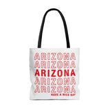 Arizona Retro Thank You Tote Bag-Allegiant Goods Co. Vintage Sports Apparel