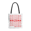 Arizona Retro Thank You Tote Bag-Allegiant Goods Co. Vintage Sports Apparel