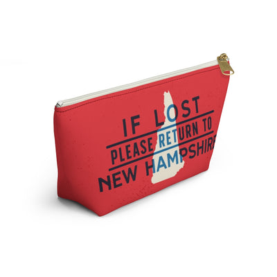 If Lost Return to New Hampshire Accessory Bag-Allegiant Goods Co. Vintage Sports Apparel