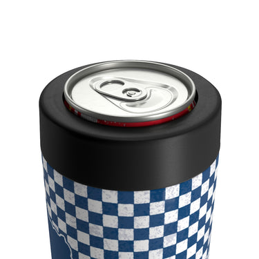 Kentucky Checkerboard Can Cooler-Allegiant Goods Co. Vintage Sports Apparel