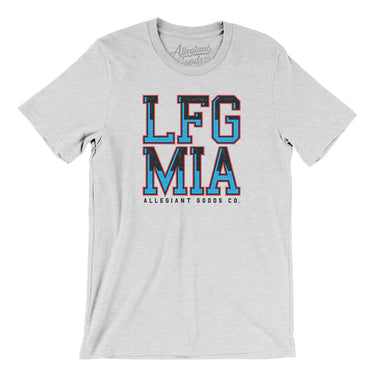 Lfg Mia Men/Unisex T-Shirt-Allegiant Goods Co. Vintage Sports Apparel