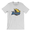 Chicago Hounds Men/Unisex T-Shirt-Ash-Allegiant Goods Co. Vintage Sports Apparel