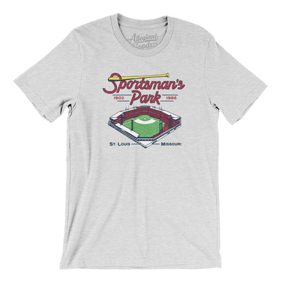 Sportsmans Park St. Louis Men/Unisex T-Shirt-Ash-Allegiant Goods Co. Vintage Sports Apparel
