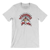 Adirondack Icehawks Men/Unisex T-Shirt-Ash-Allegiant Goods Co. Vintage Sports Apparel