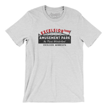 Excelsior Amusement Park Men/Unisex T-Shirt-Ash-Allegiant Goods Co. Vintage Sports Apparel