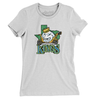 Lubbock Cotton Kings Women's T-Shirt-Allegiant Goods Co. Vintage Sports Apparel