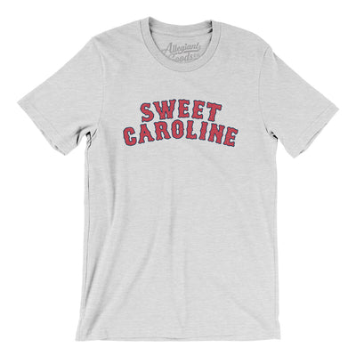 Boston Sweet Caroline Men/Unisex T-Shirt-Ash-Allegiant Goods Co. Vintage Sports Apparel
