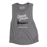 Great Basin National Park Women's Flowey Scoopneck Muscle Tank-Allegiant Goods Co. Vintage Sports Apparel