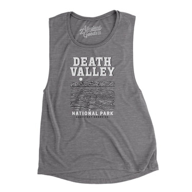 Death Valley National Park Women's Flowey Scoopneck Muscle Tank-Allegiant Goods Co. Vintage Sports Apparel