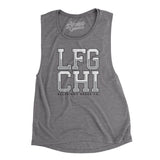 Lfg Chi Women's Flowey Scoopneck Muscle Tank-Allegiant Goods Co. Vintage Sports Apparel