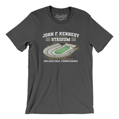 John F. Kennedy Stadium Men/Unisex T-Shirt-Asphalt-Allegiant Goods Co. Vintage Sports Apparel
